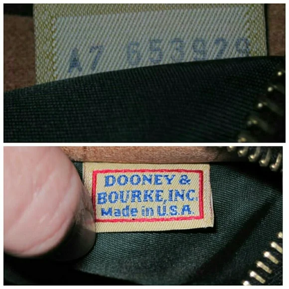 Vintage Dooney & Bourke East/West metro tote - Picture 8 of 8